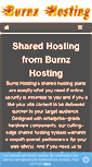 Mobile Screenshot of burnzhosting.com